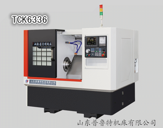 斜床身线轨数控车床TCK46A